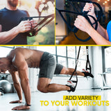 Suspension Trainer Home Gym Resistance Exercise Full Body Workout - Dimok