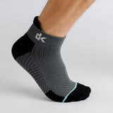 Mens Socks Running Socks Quarter high moisture wicking Sprots Workout - Dimok
