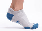 Athletic Running Socks - No Show Blister Resistant Sport Socks for Men and Women - 3 Pairs - Dimok