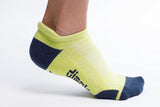 Athletic Running Socks - No Show Blister Resistant Sport Socks for Men and Women - 3 Pairs - Dimok