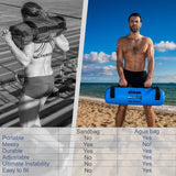 Aqua Bag SandBag For Fitness Equipment w Water - Home Gym Workout Sand Bag Training - Dimok