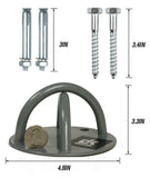 Xmount for Gymnastics Rings Wall Ceiling Mount for Suspension Straps Yoga Swing Home Gym - Dimok