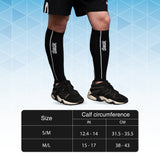 Colorful Graduated Calf Compression Sleeves Calf Support Footless Socks - Dimok