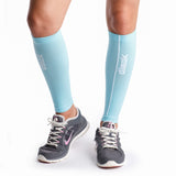Colorful Graduated Calf Compression Sleeves Calf Support Footless Socks - Dimok