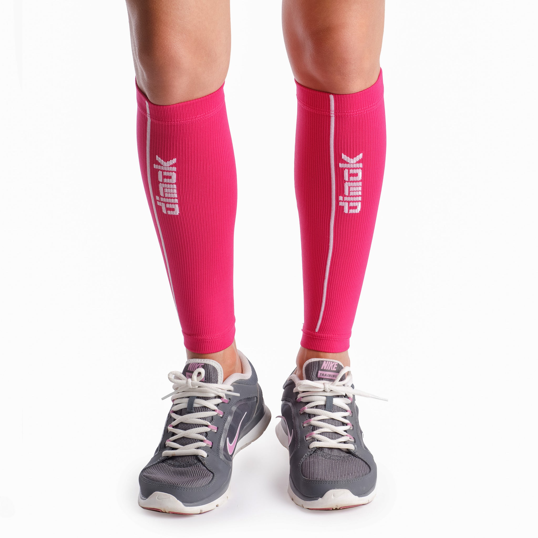 Colorful Graduated Calf Compression Sleeves Calf Support Footless