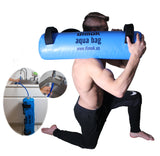 Aqua Bag SandBag For Fitness Equipment w Water - Home Gym Workout Sand Bag Training - Dimok