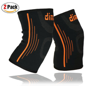 Knee Compression Sleeves Knee Brace Pair for Kids Men Women - Dimok